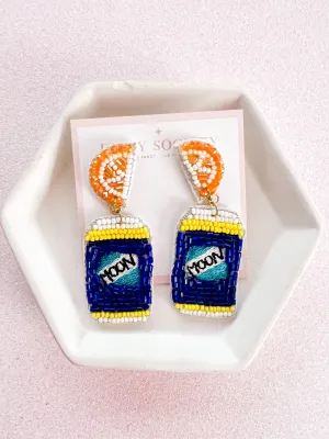 Le Moon Beer Earrings