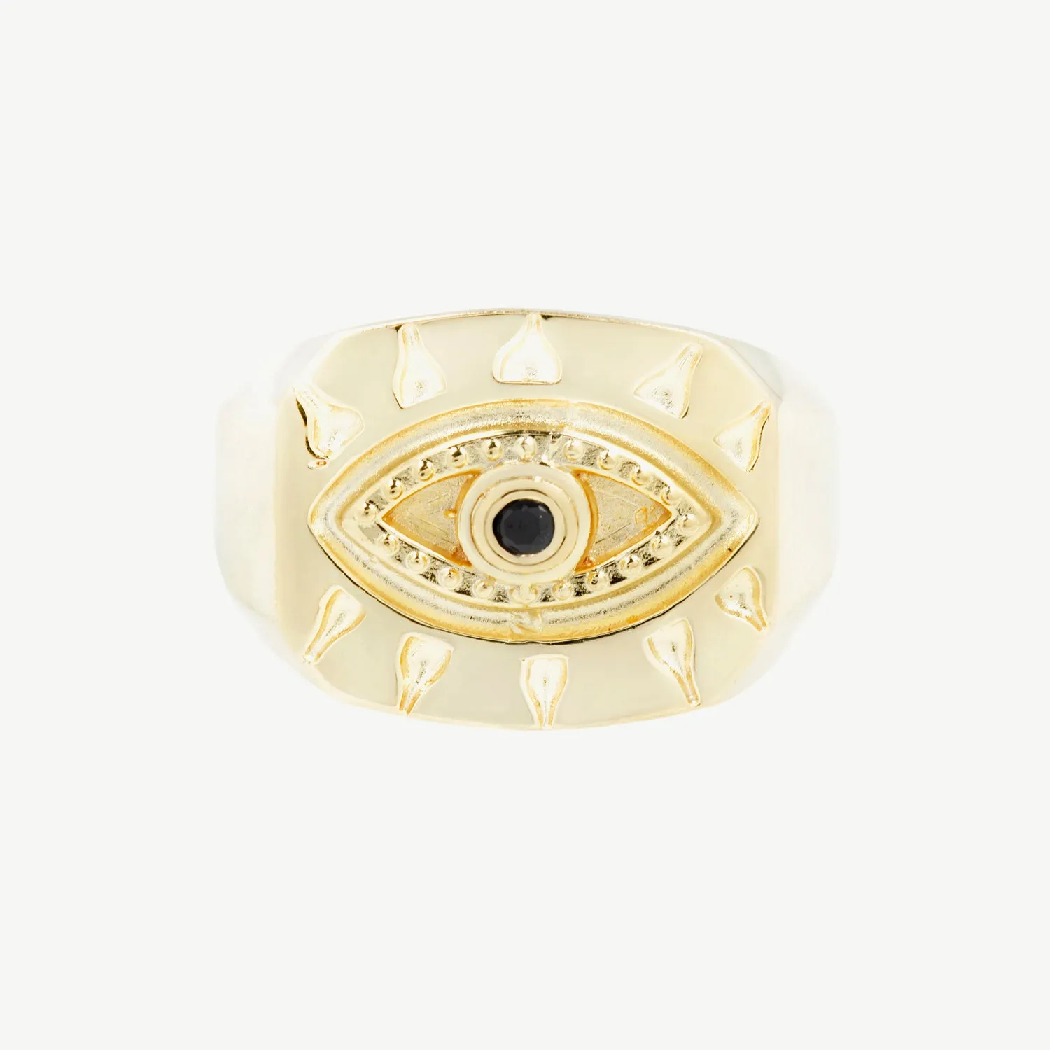 Lone Eye Signet in Black Spinel