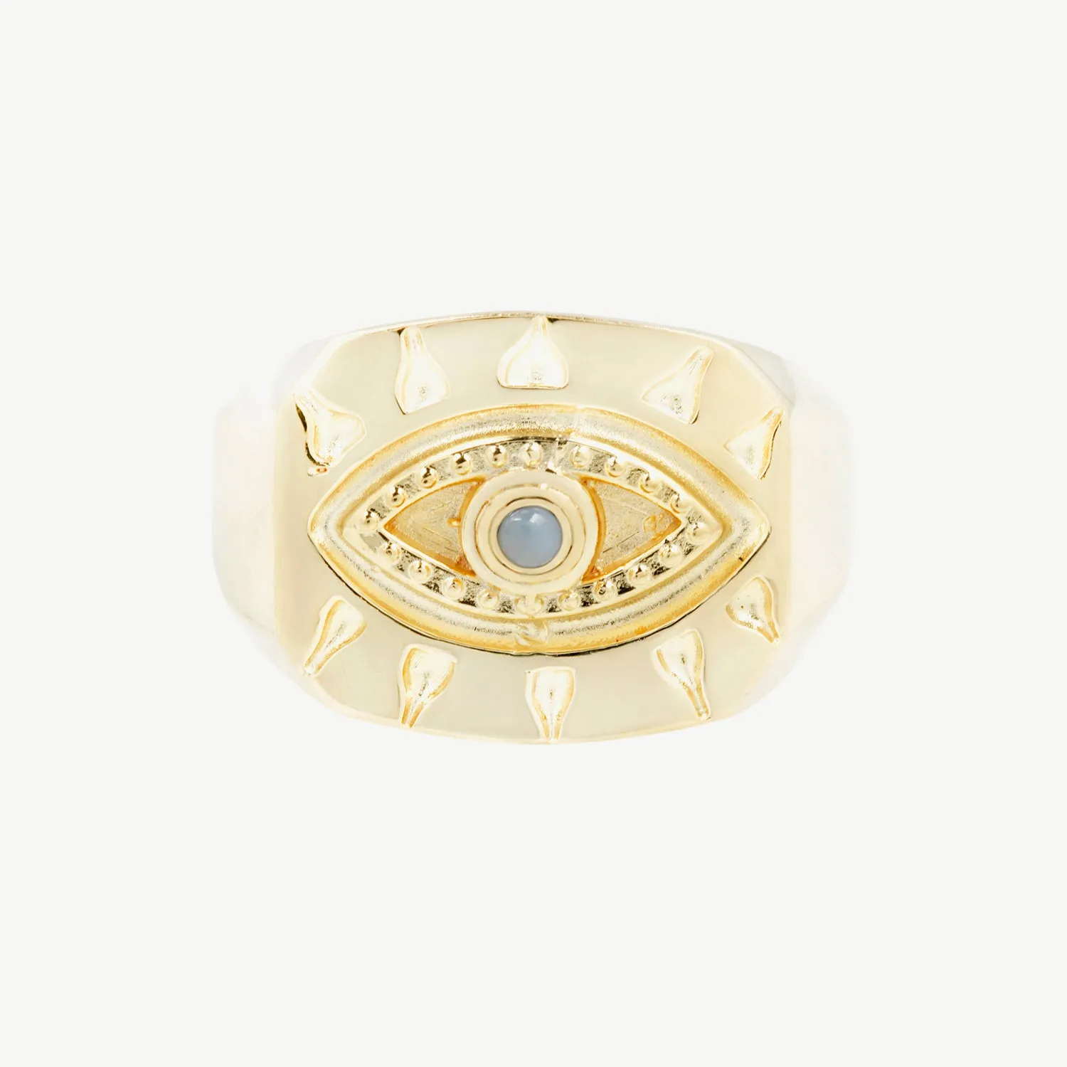Lone Eye Signet in Opal