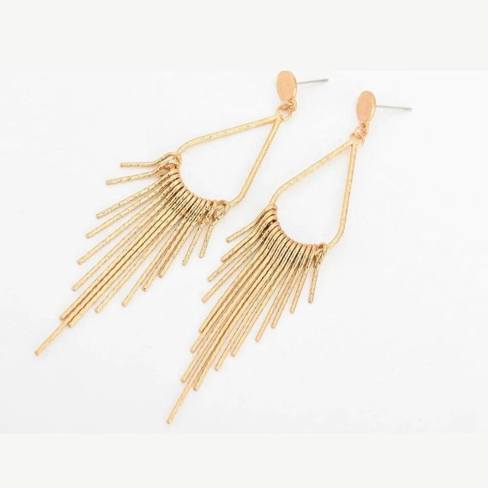 Long Tassel Earrings by Hollywood Sensation®