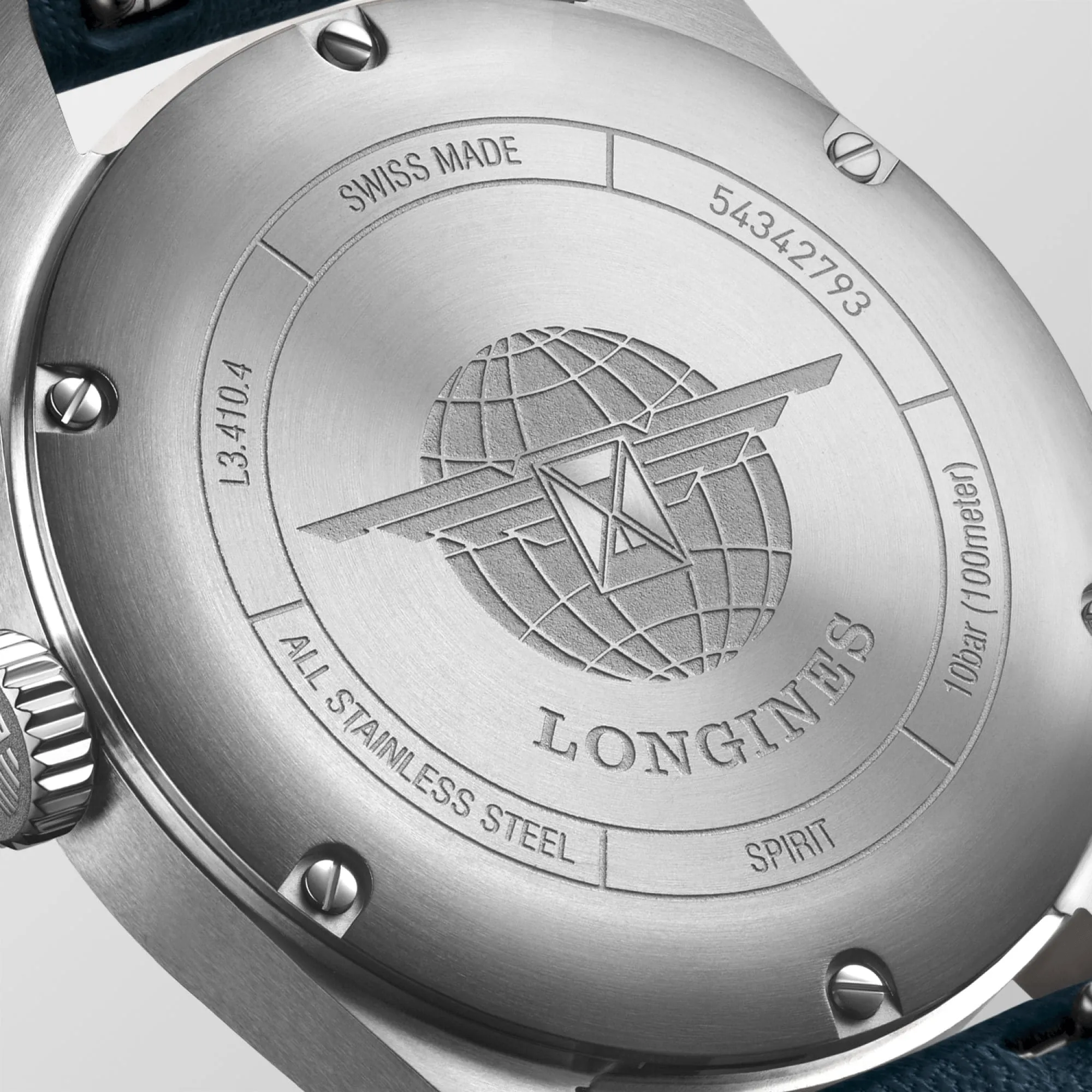 Longines Spirit 37mm Chronometer Blue Dial Unisex Watch L34104930