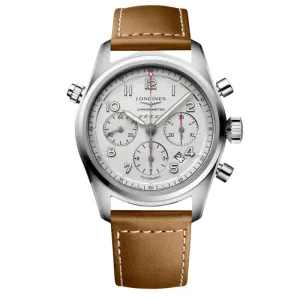 Longines Spirit Chronograph Silver Dial 42mm - L3.820.4.73.2