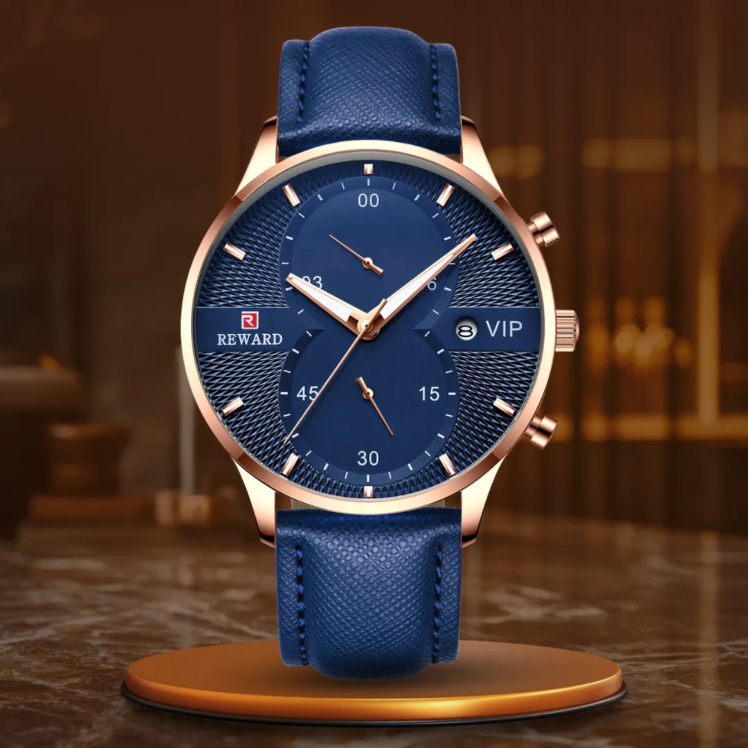 LUXURIOUS CHRONOGRAPH | Elegant, waterproof precision