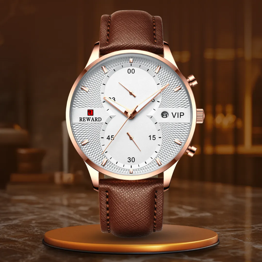 LUXURIOUS CHRONOGRAPH | Elegant, waterproof precision