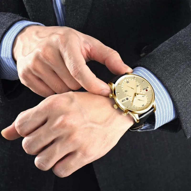 LUXURIOUS CHRONOGRAPH | Elegant, waterproof precision