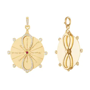 Magic 8 Spinner Pendant