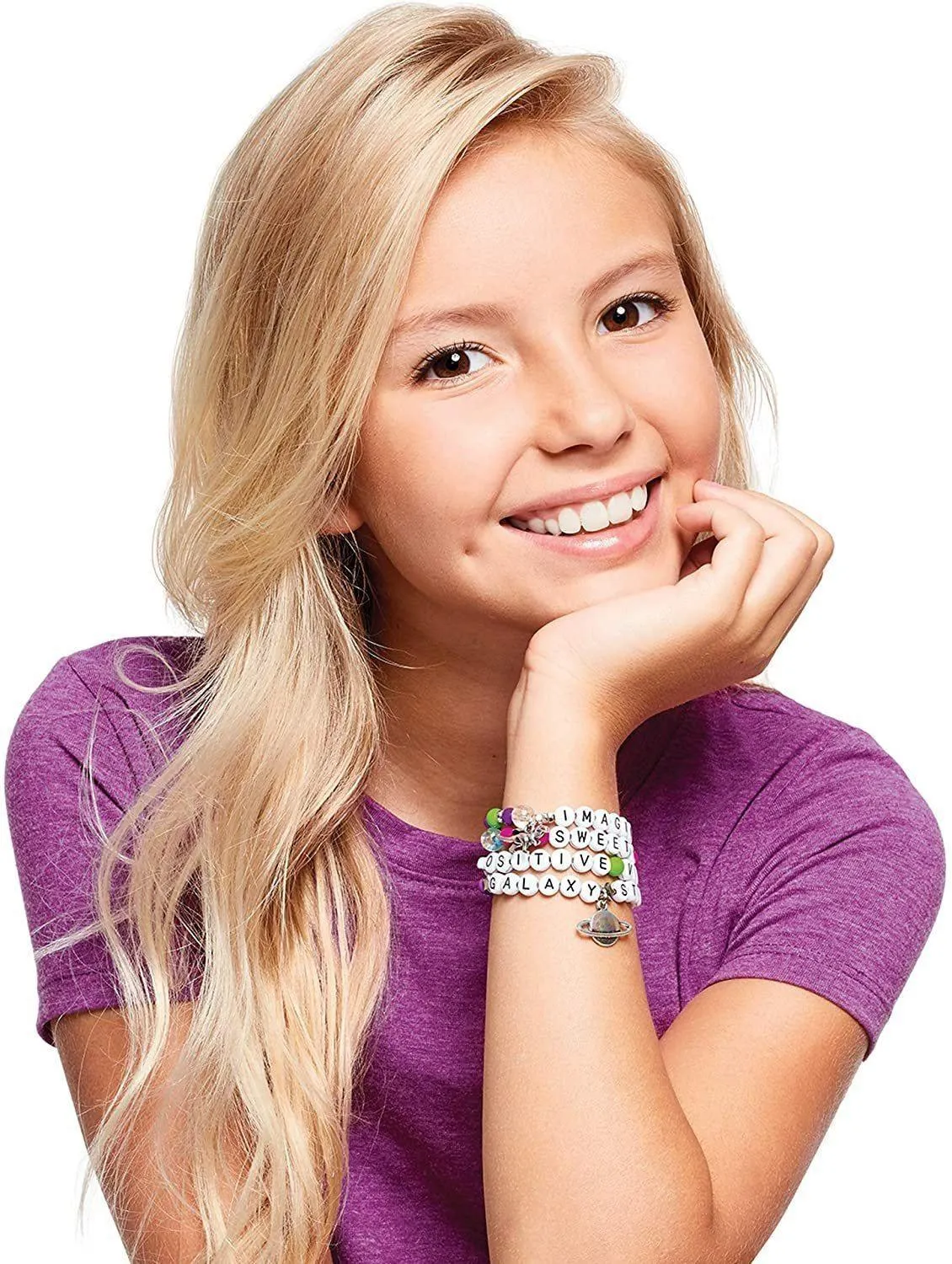 Make it Real Block 'n’ Rock Jewellery Charm Bracelets Making Kit