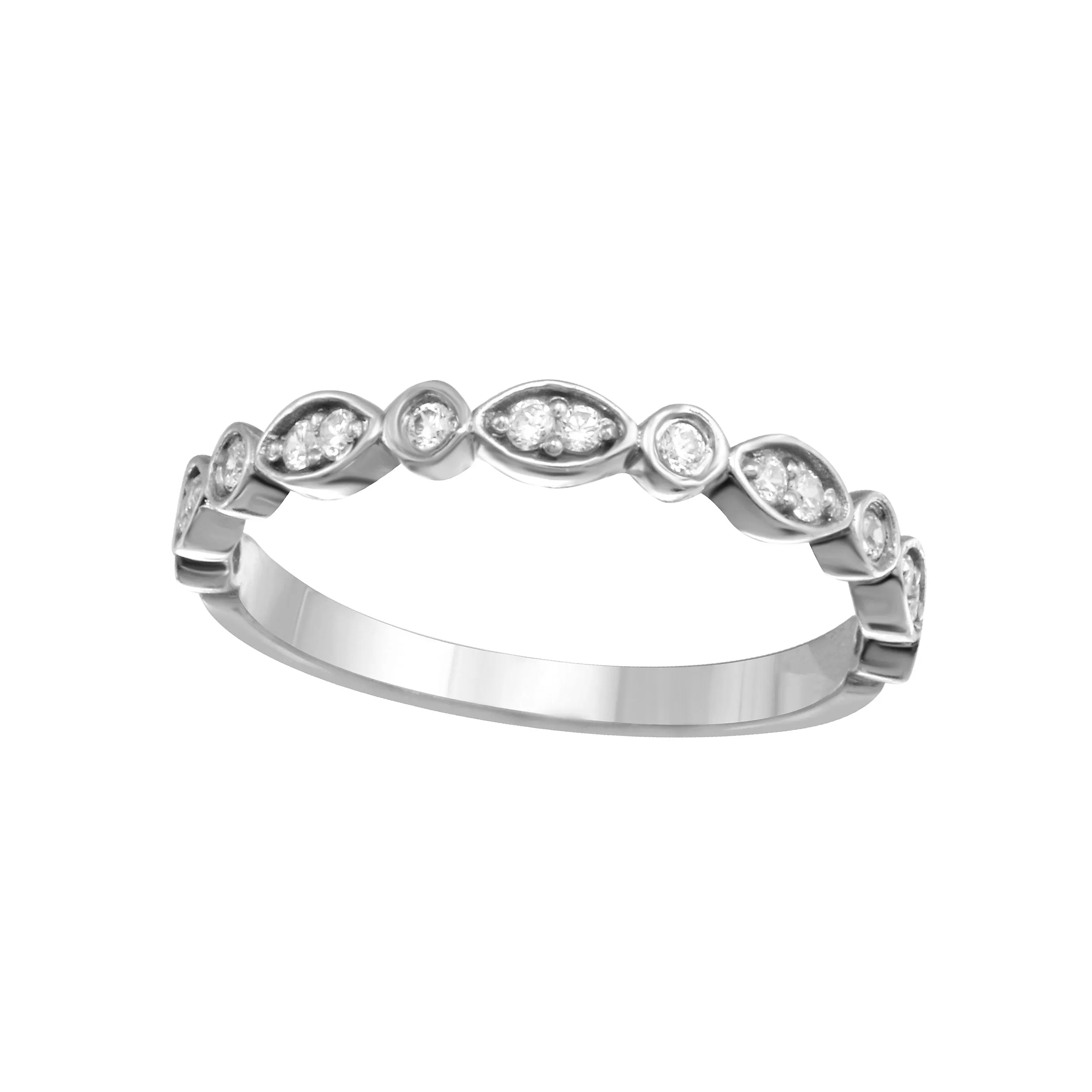 Marquise Shape Diamond Anniversary Band