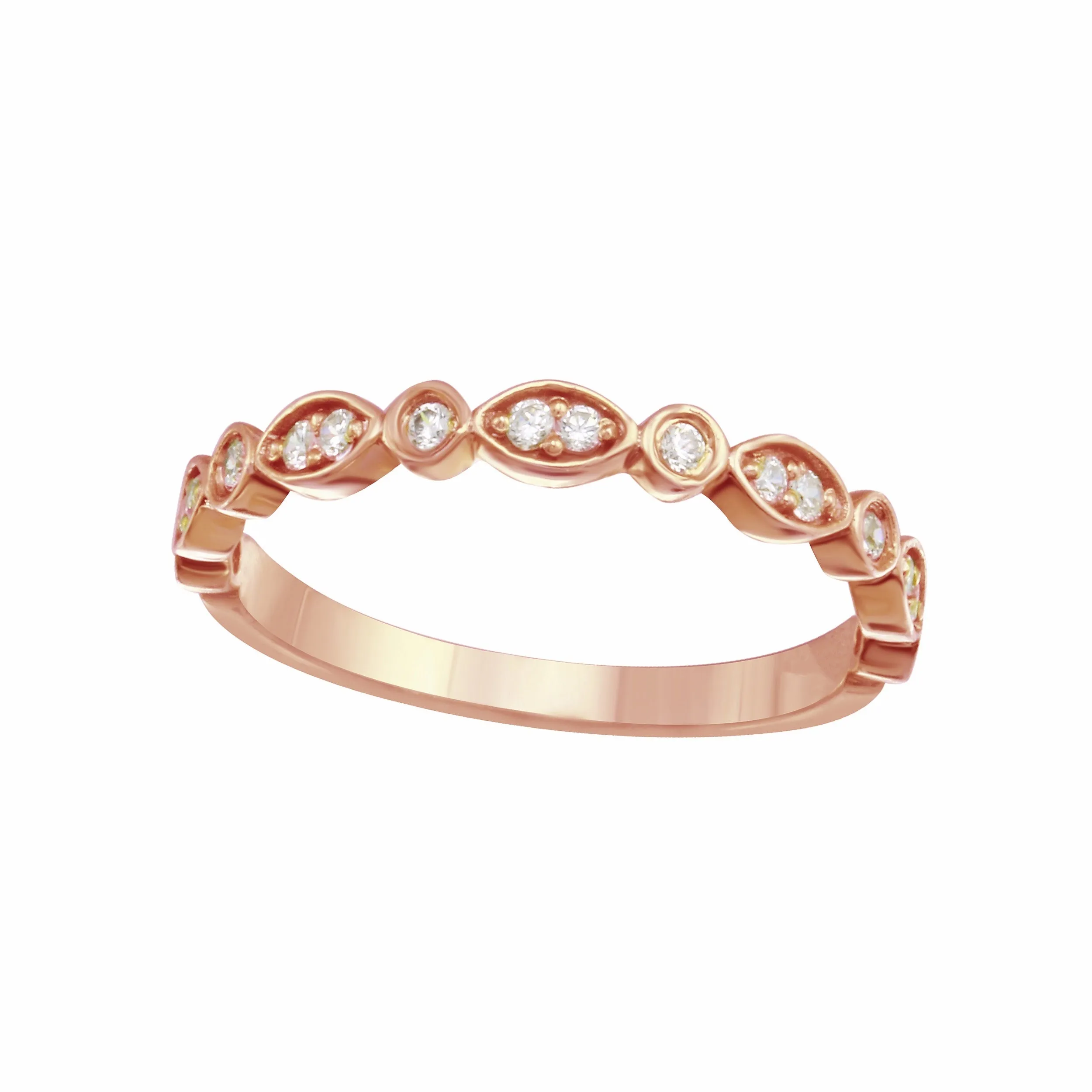 Marquise Shape Diamond Anniversary Band