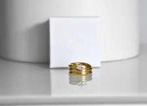 Mason Stacked CZ Ring