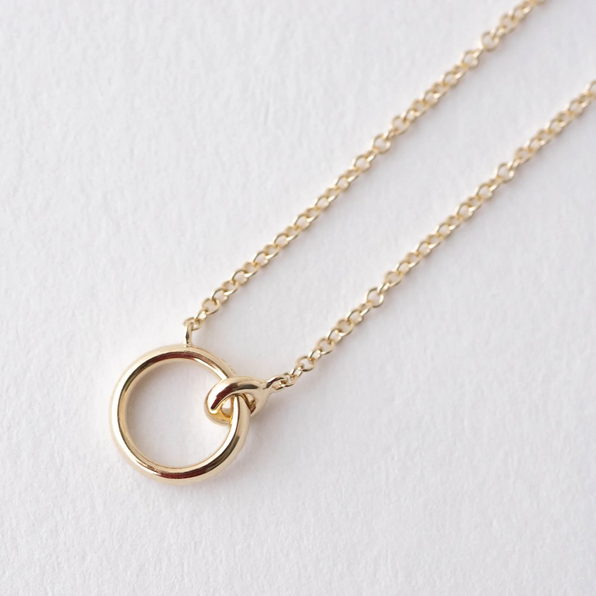 Melanie Diamond Halo Necklace