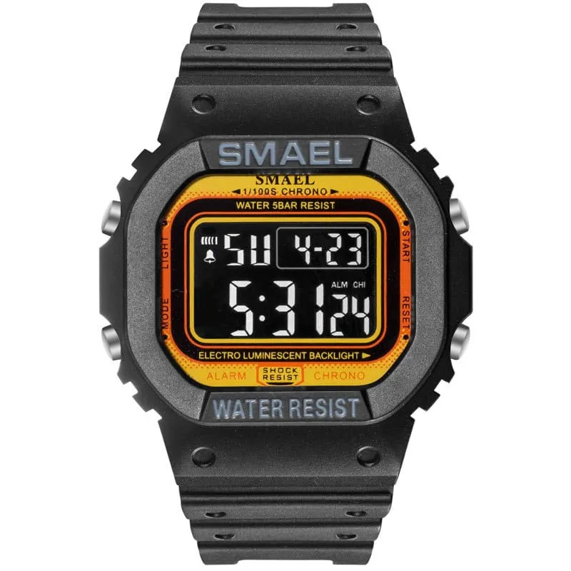 Men's Laconic Style Digital Sport Watches