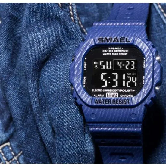 Men's Laconic Style Digital Sport Watches