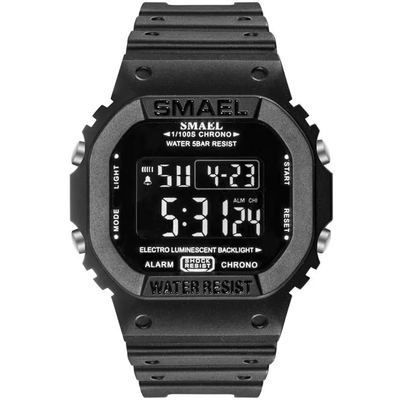Men's Laconic Style Digital Sport Watches