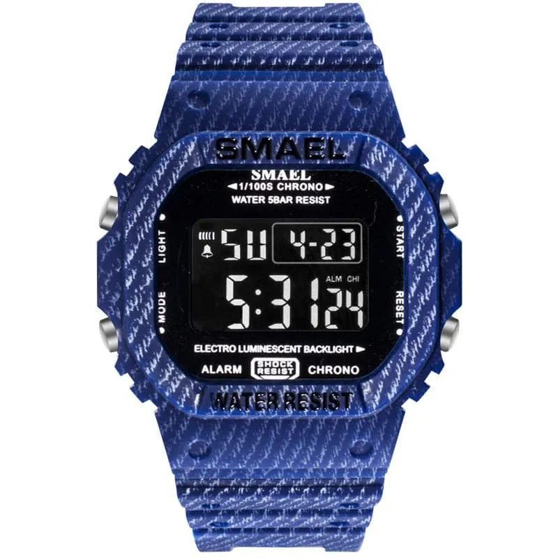 Men's Laconic Style Digital Sport Watches