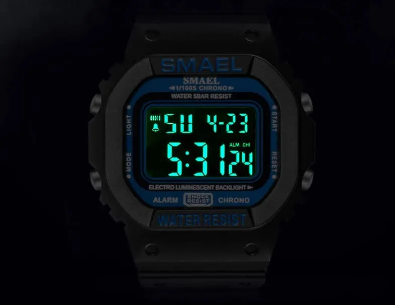 Men's Laconic Style Digital Sport Watches