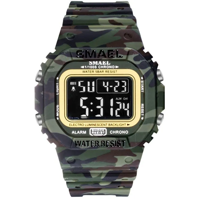 Men's Laconic Style Digital Sport Watches