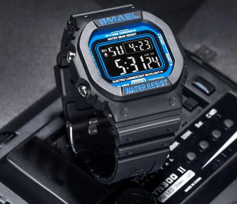 Men's Laconic Style Digital Sport Watches