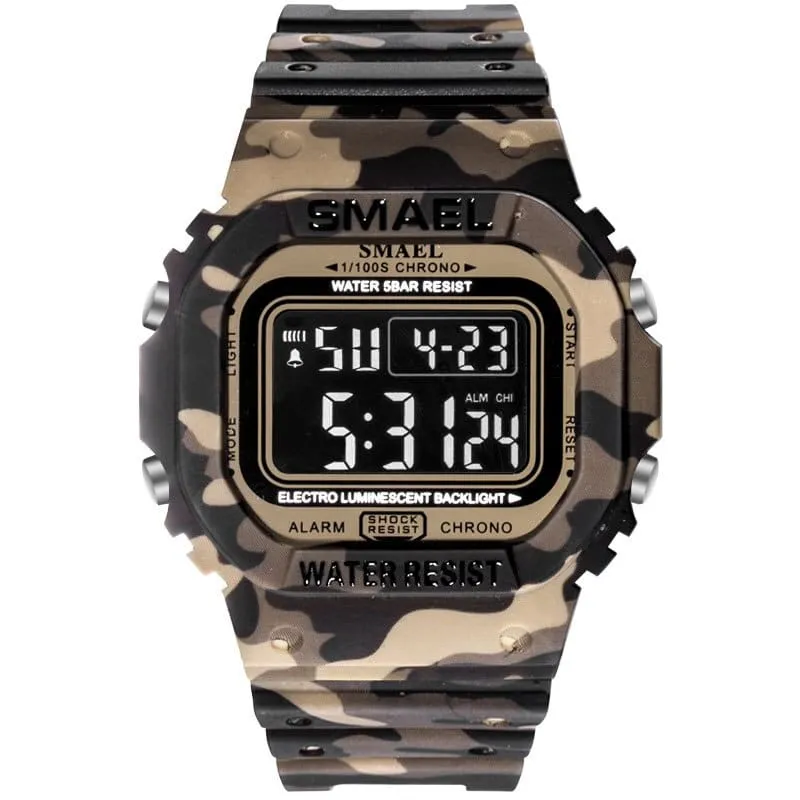 Men's Laconic Style Digital Sport Watches