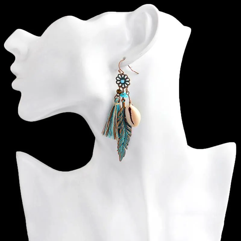Mermaid Tassel Earrings