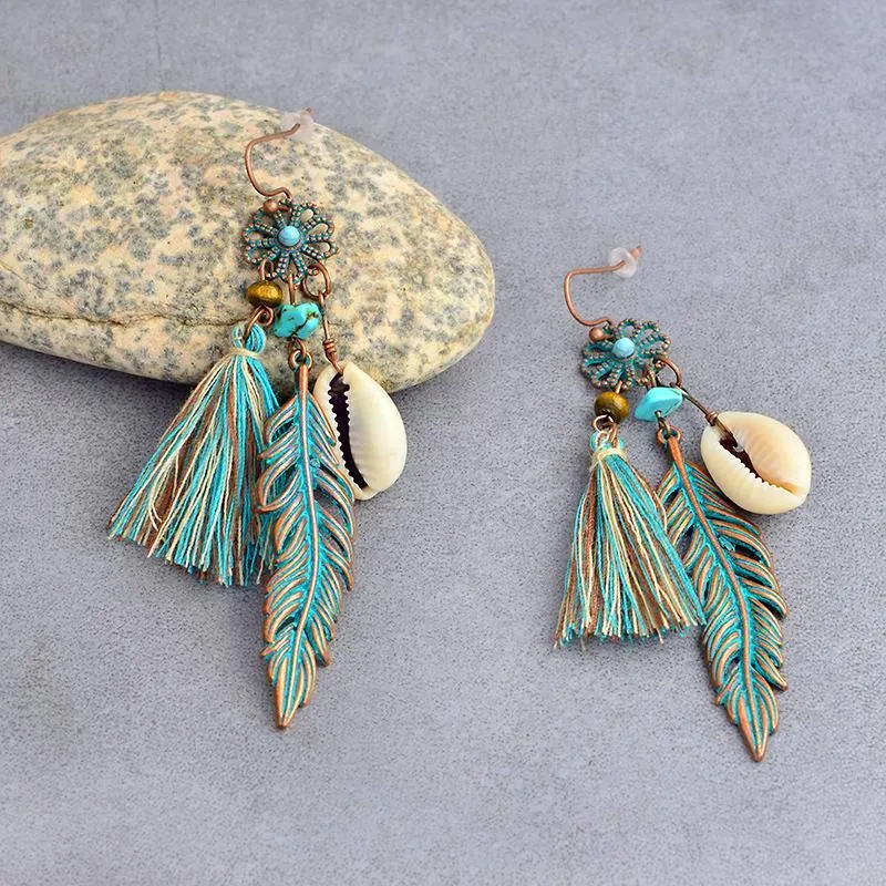 Mermaid Tassel Earrings