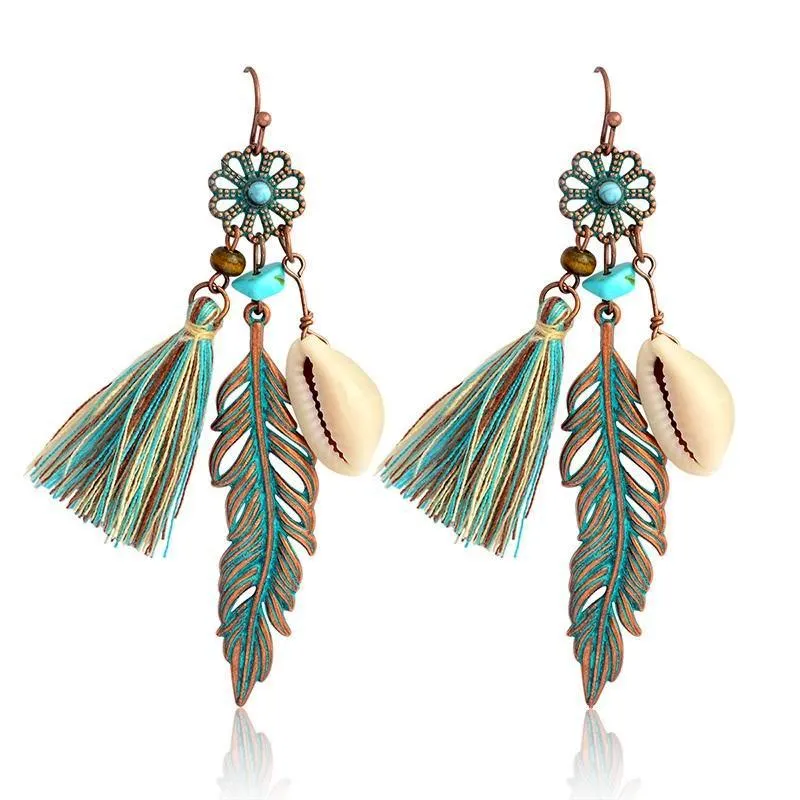 Mermaid Tassel Earrings