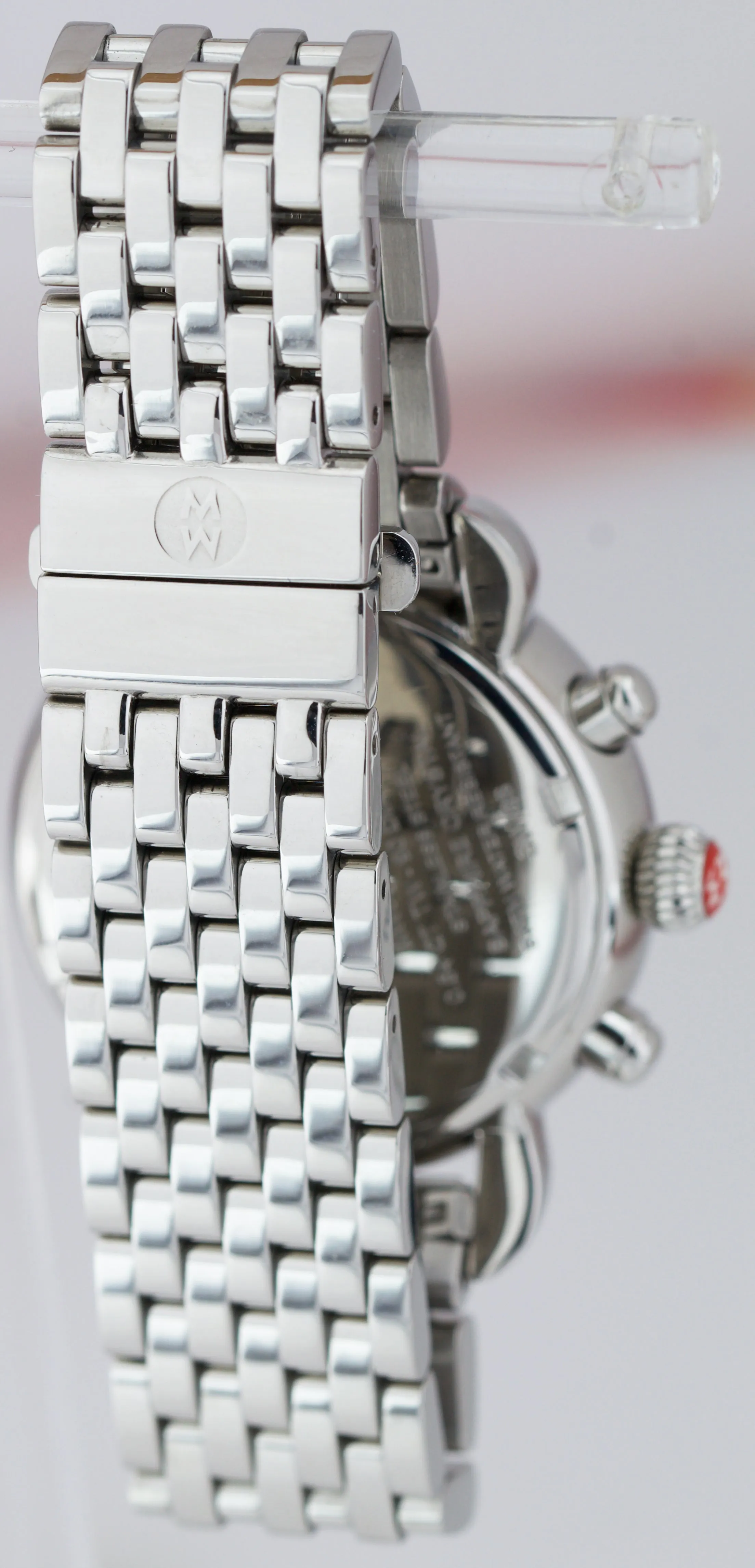Michele CSX33 DIAMOND Mother Of Pearl Stainless 33mm Choronograph MW03BO1 Watch