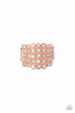 Million Dollar Masqurade Copper Ring