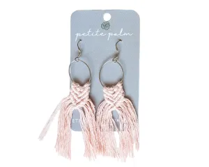 Mini Mac Earrings - Blush
