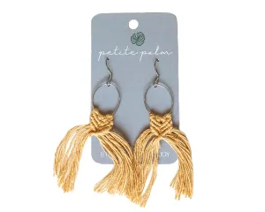 Mini Mac Earrings - Honey