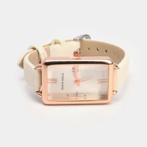 Modern Elegance Square Dial Watch