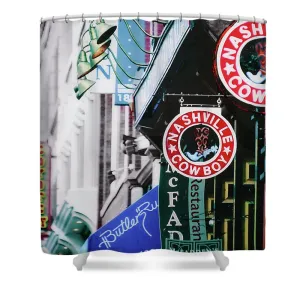 Nashville Cowboy - Shower Curtain