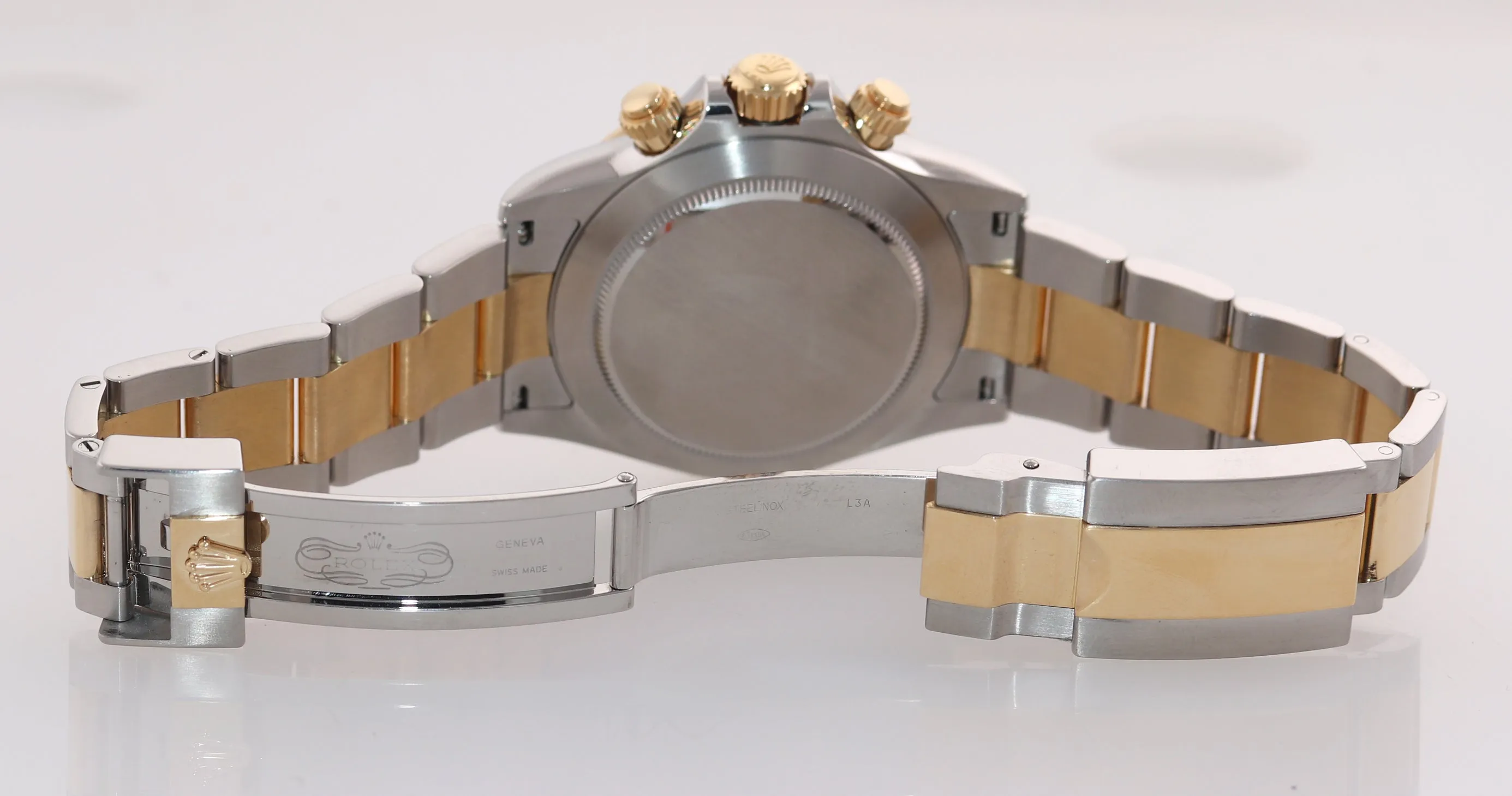 NEW 2020 Rolex Daytona Cosmograph 116503 Black Two Tone 18k Yellow Gold Watch