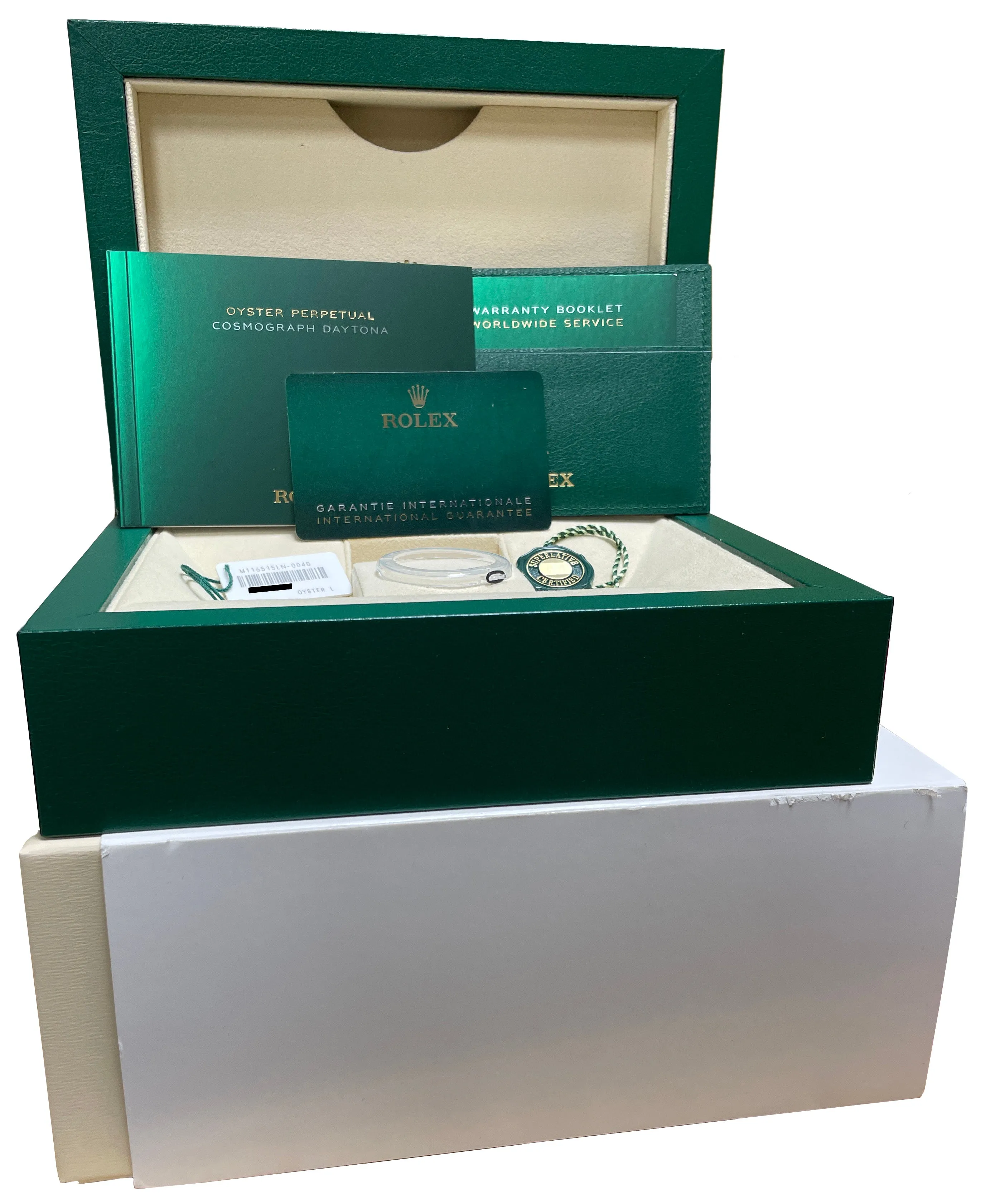 NEW STICKERED APR 2022 Rolex Daytona Rose Gold Chocolate Oysterflex Watch 116515
