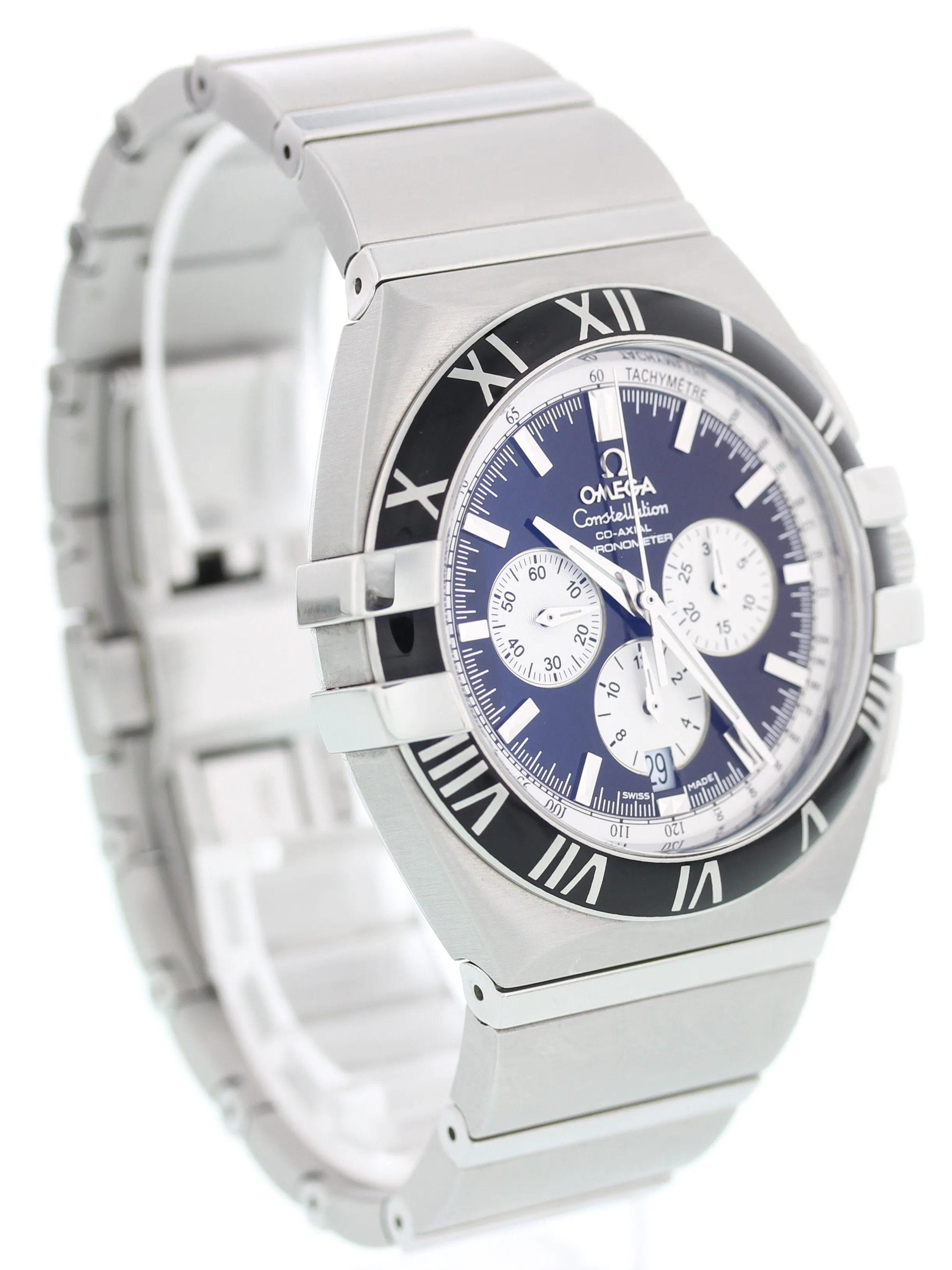 Omega Constellation Double Eagle Co-Axial 15195100 Box & Papers