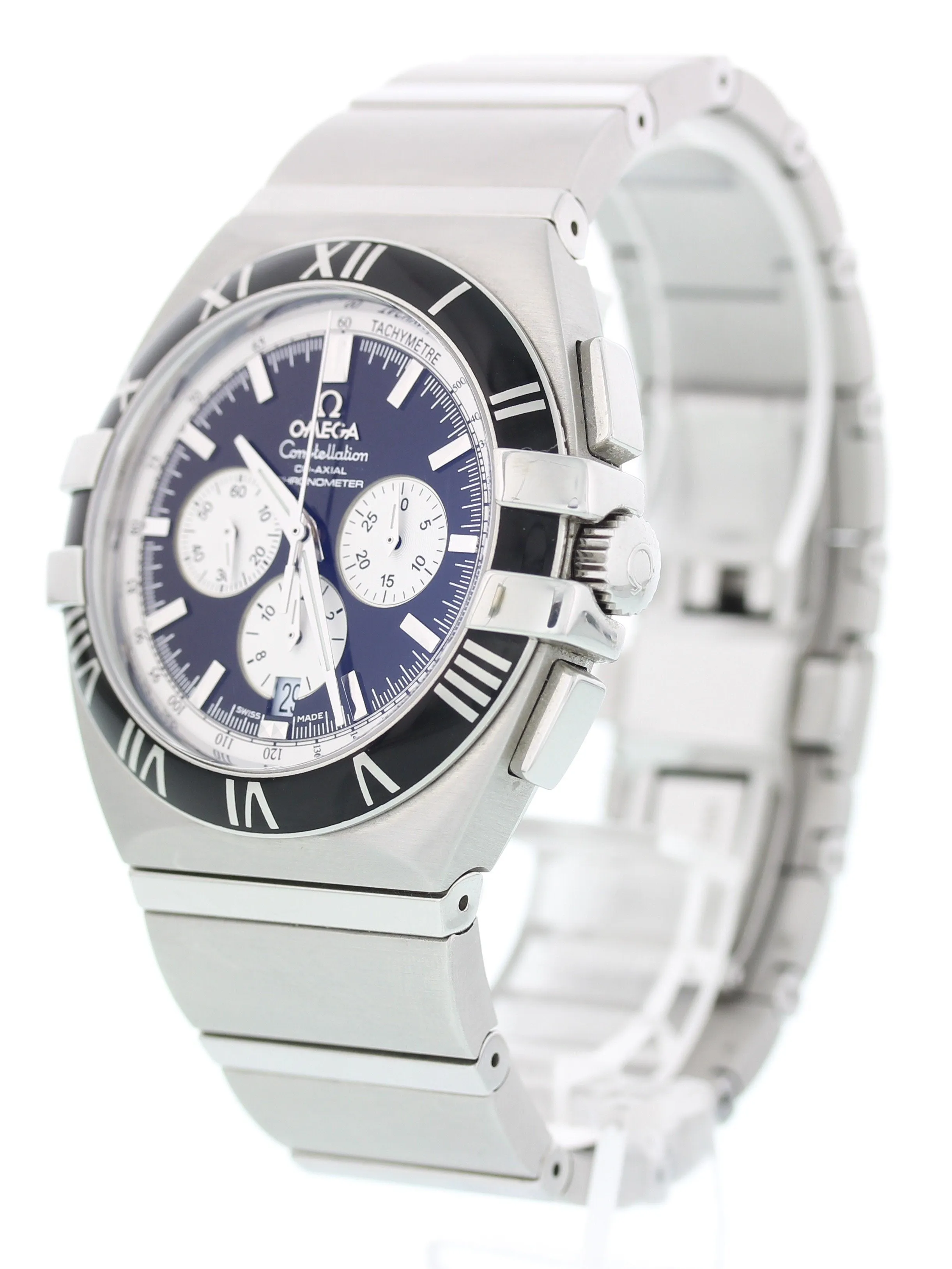 Omega Constellation Double Eagle Co-Axial 15195100 Box & Papers