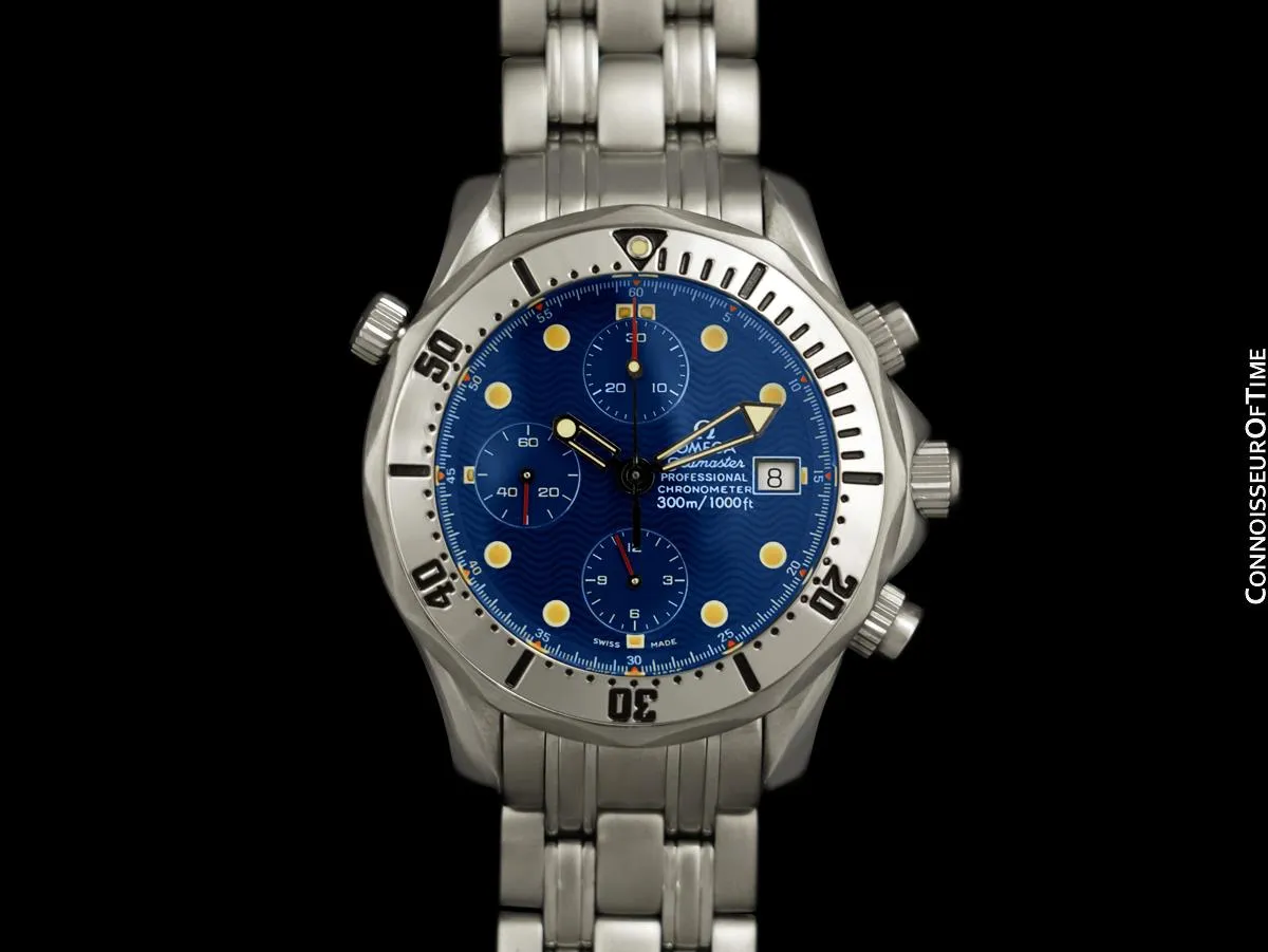 Omega Seamaster 300M Automatic Divers Ref. 2598.80 Chronograph Watch - Stainless Steel