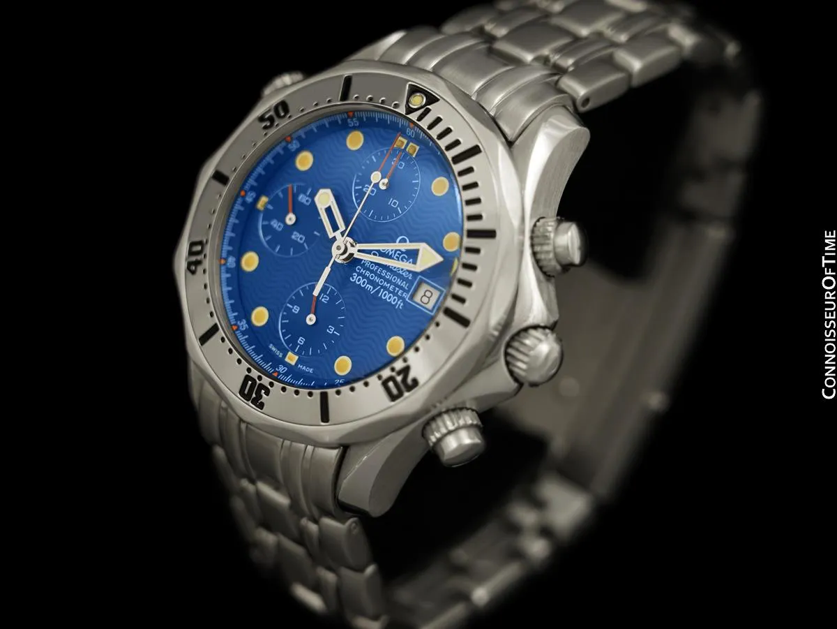 Omega Seamaster 300M Automatic Divers Ref. 2598.80 Chronograph Watch - Stainless Steel