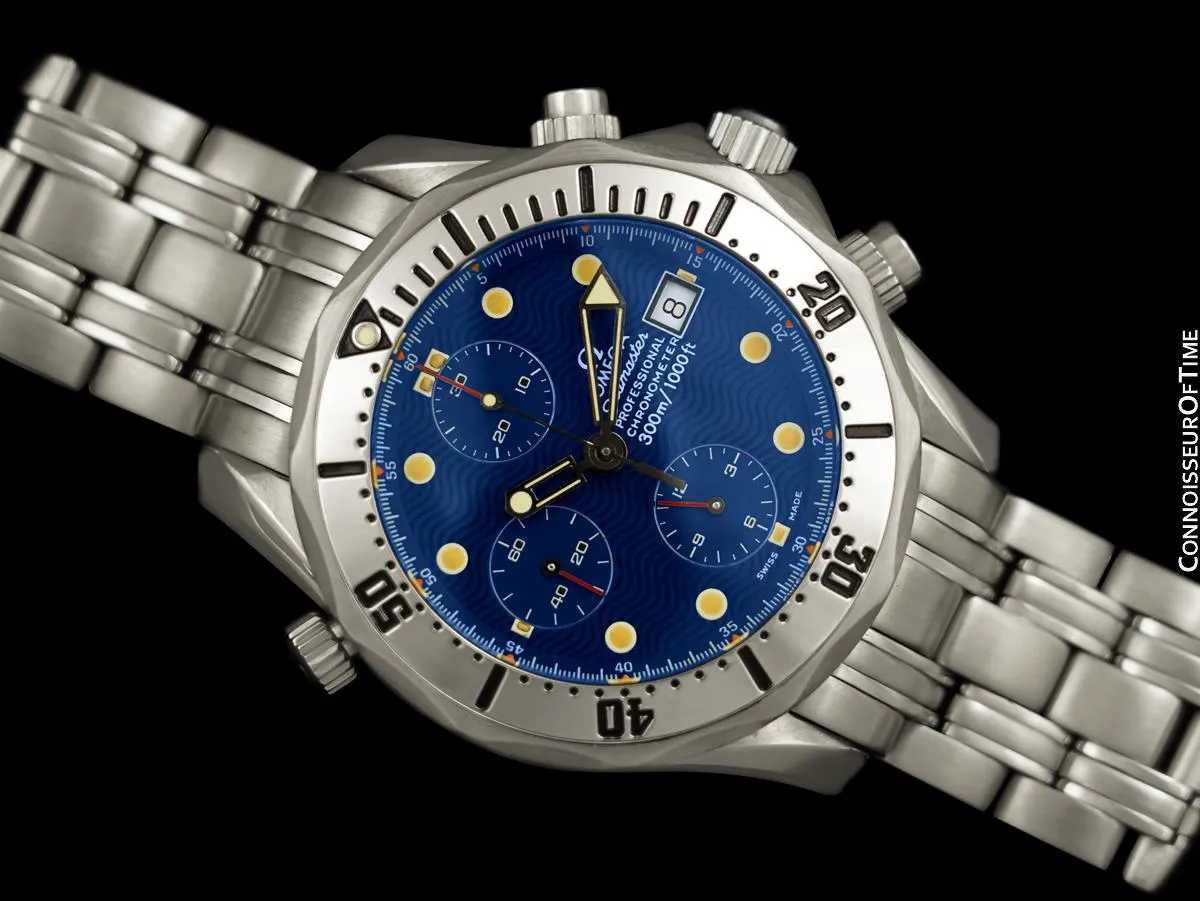 Omega Seamaster 300M Automatic Divers Ref. 2598.80 Chronograph Watch - Stainless Steel