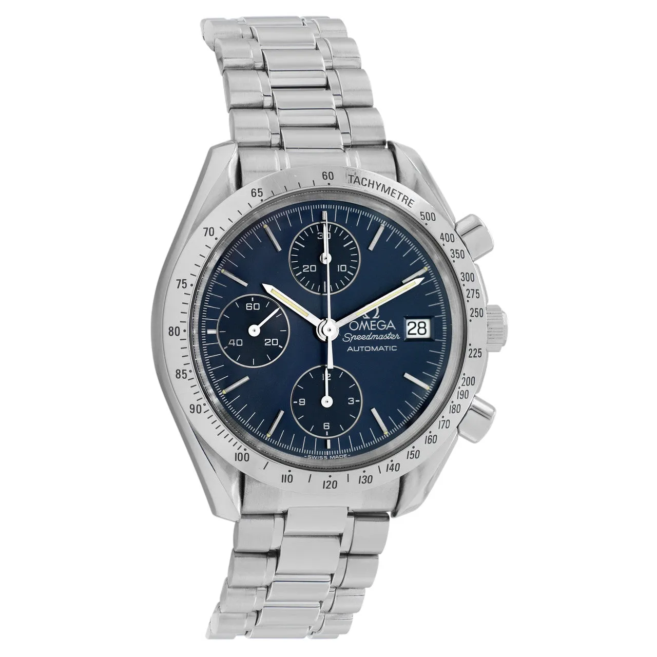 Omega Stainless Steel Speedmaster Date 3511.80.00