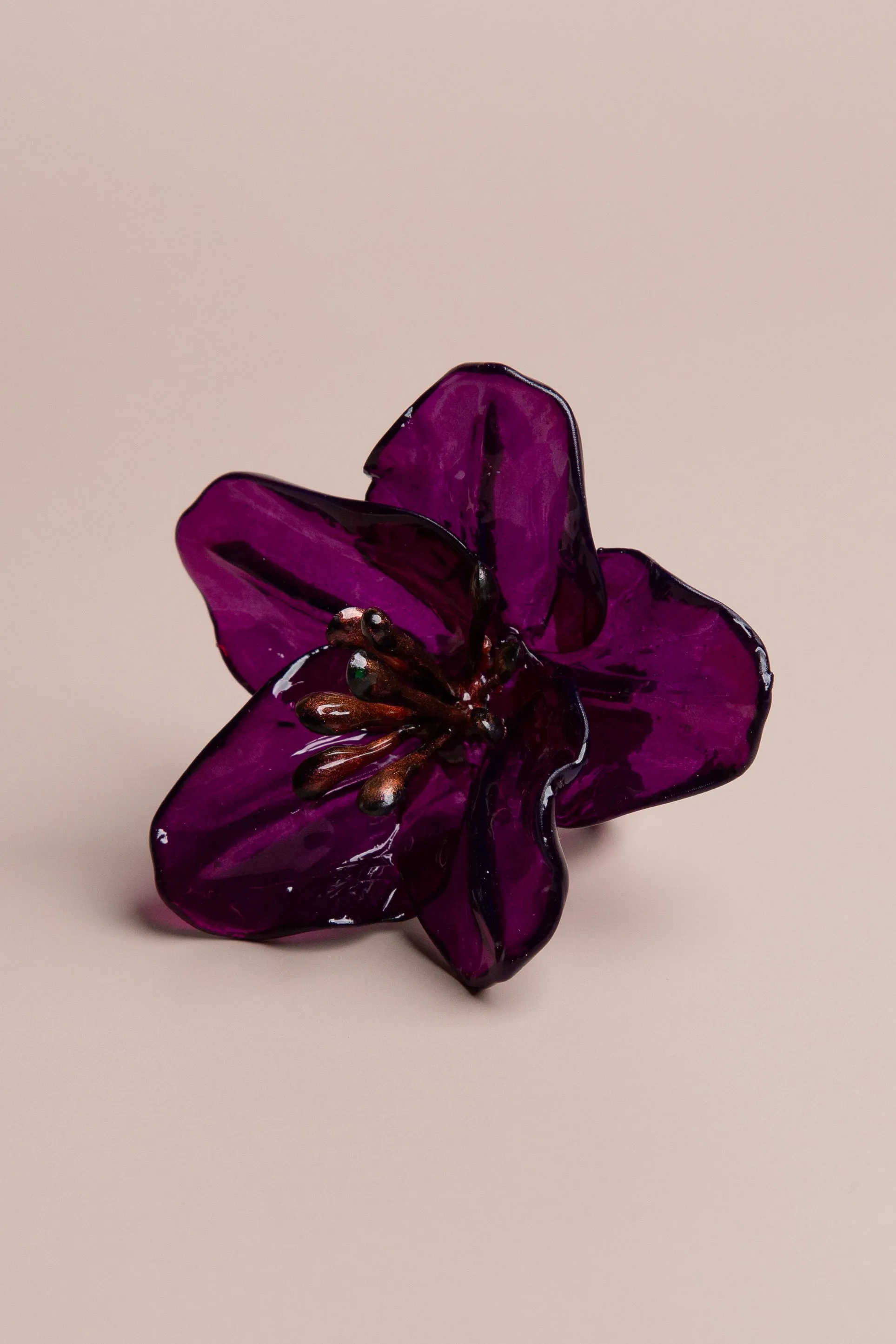 Orchid Oversize Ring