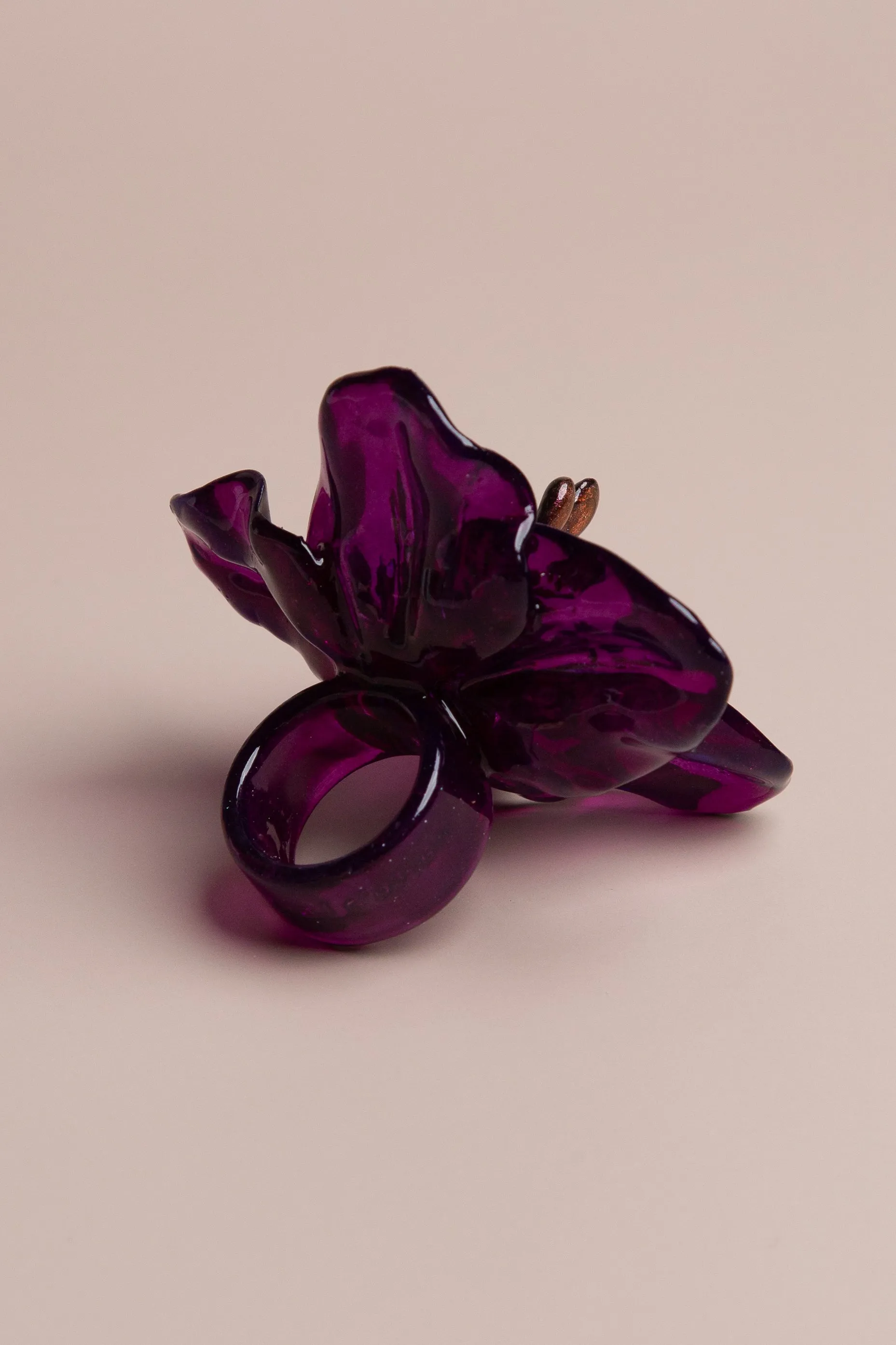 Orchid Oversize Ring
