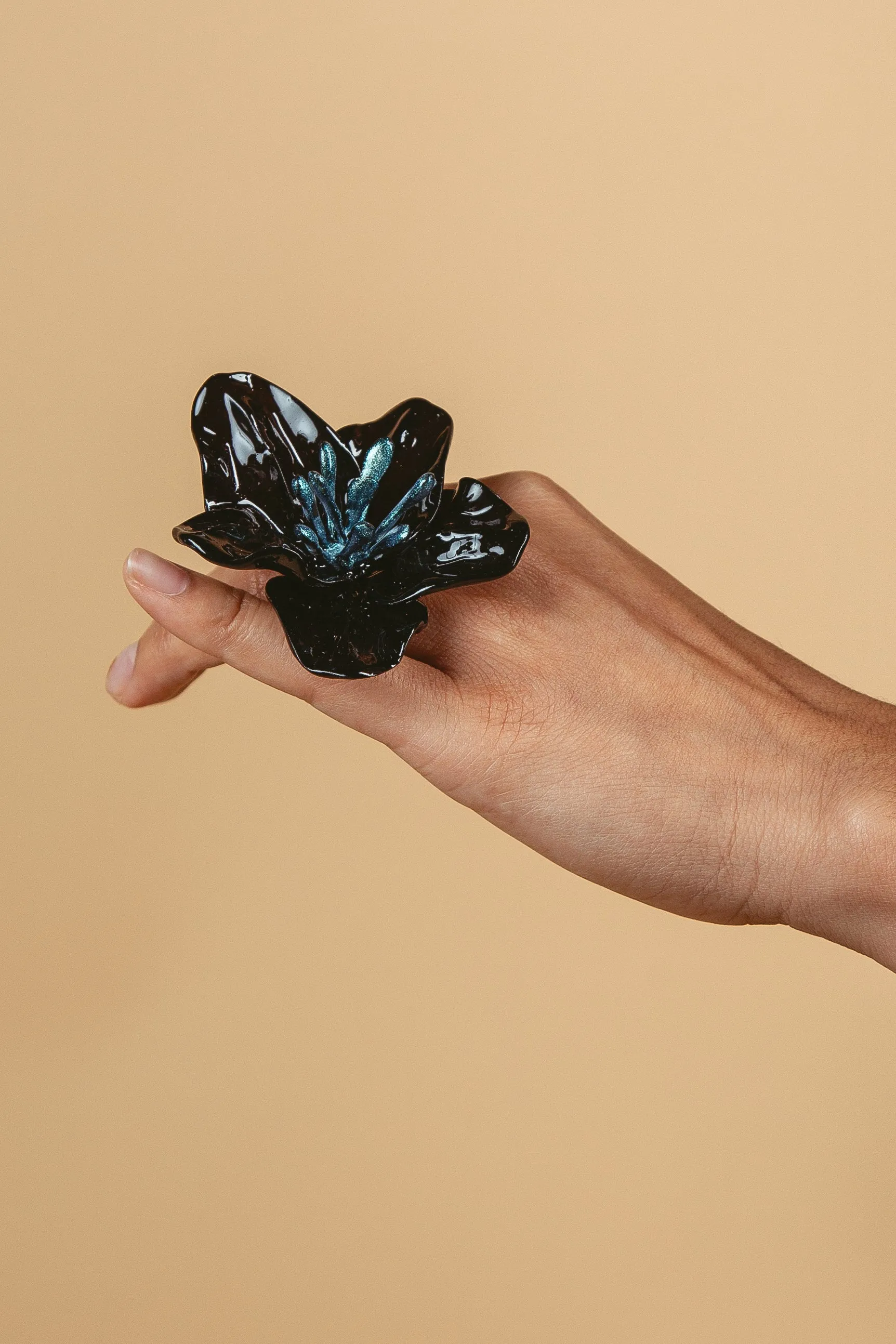 Orchid Oversize Ring