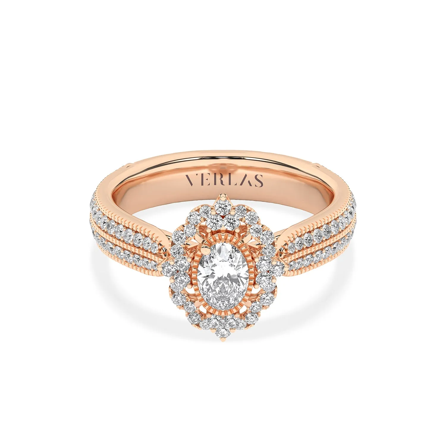 Ornate Ellipse Ring