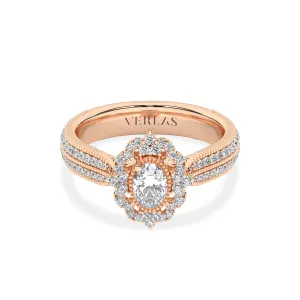 Ornate Ellipse Ring