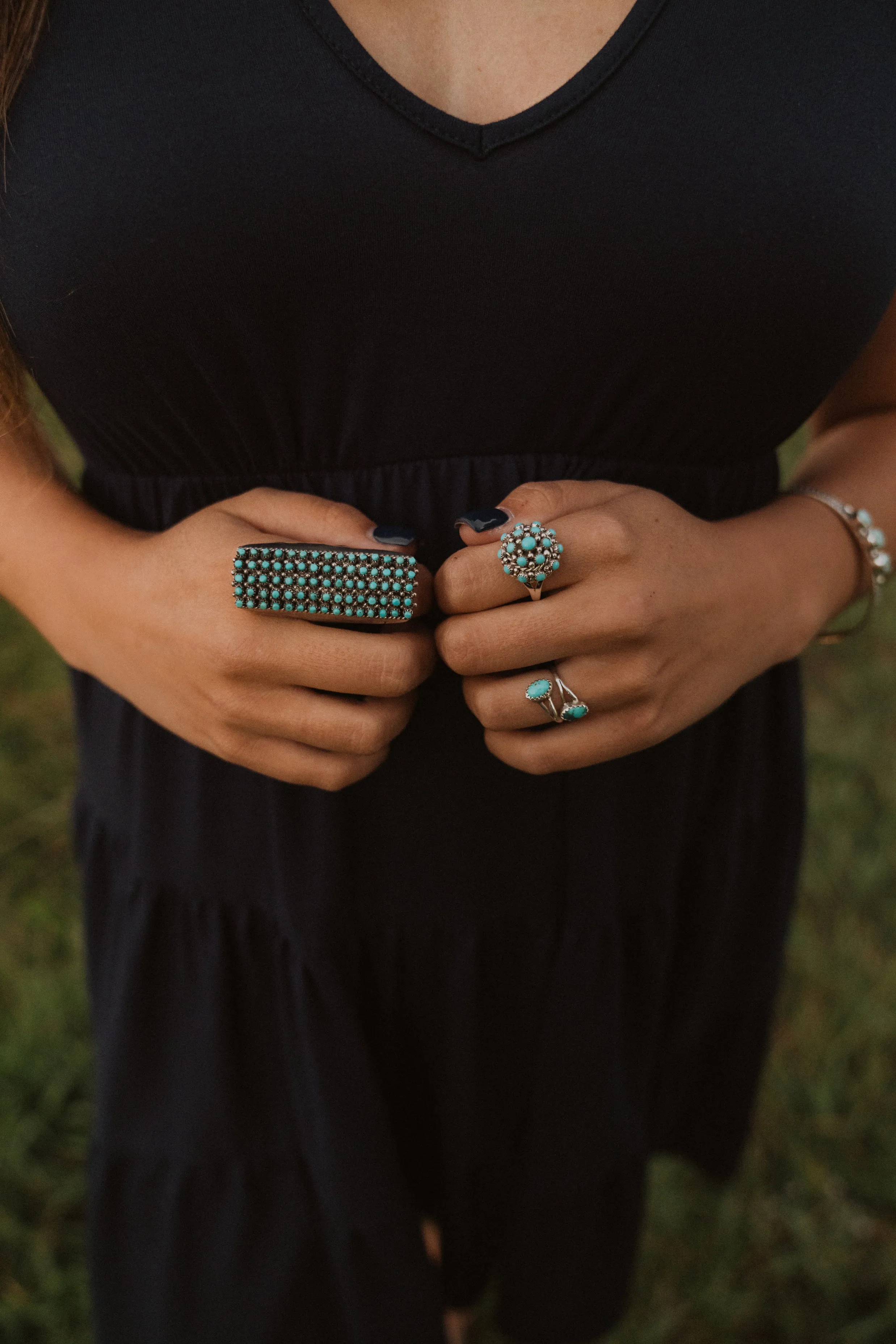 Paisley Ring | Medium | Turquoise