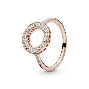 PANDORA Rose ring with clear cubic zirconia