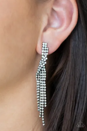 Paparazzi Cosmic Candescence - Black Earrings