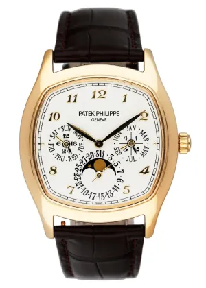 Patek Philippe Grand Complications 5940J Silver Dial Mens Watch Box Papers