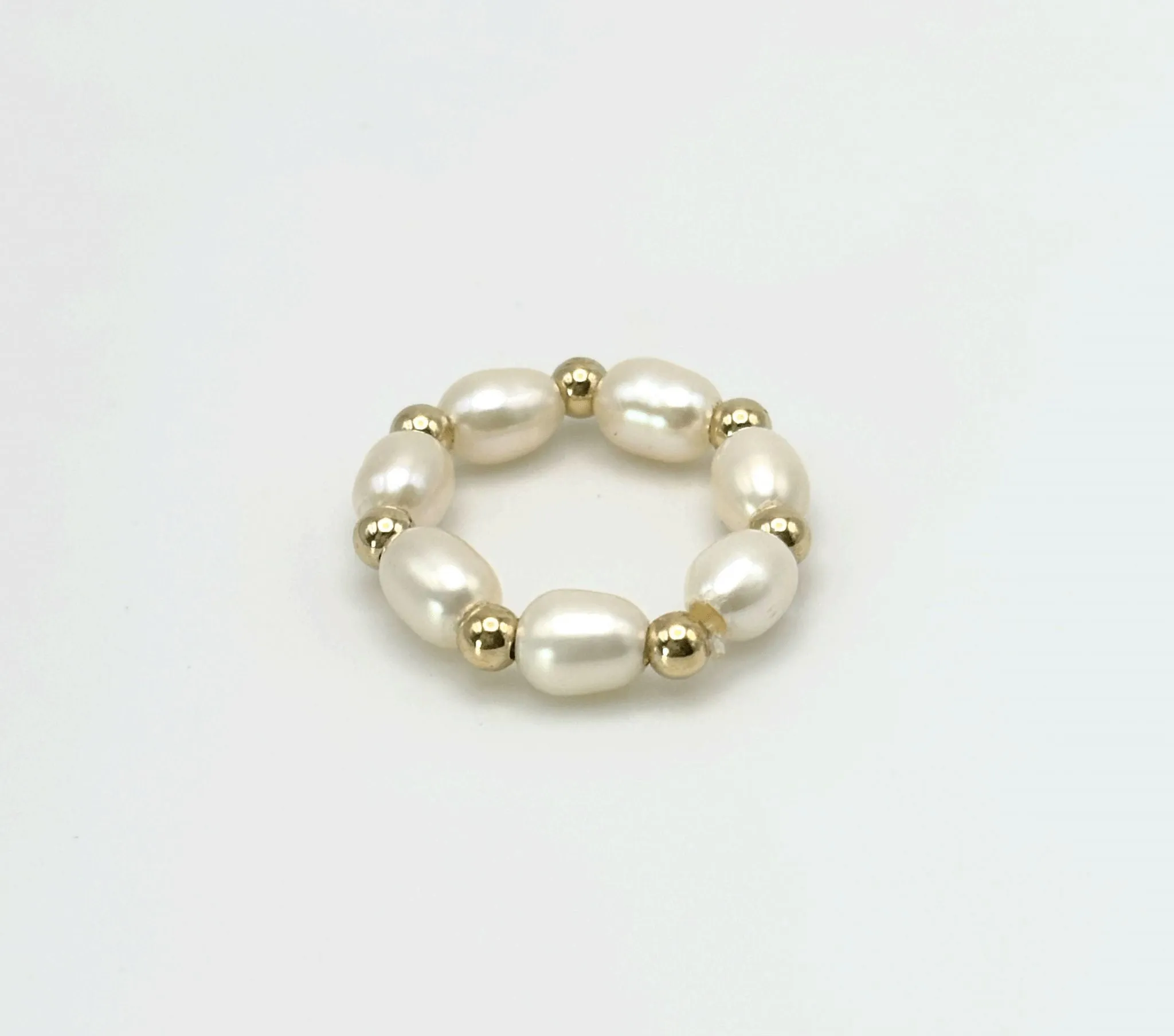 Pearl Gold Filled Ring #027